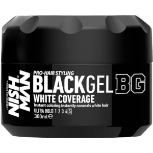 Nishman Black Gel White Coverage